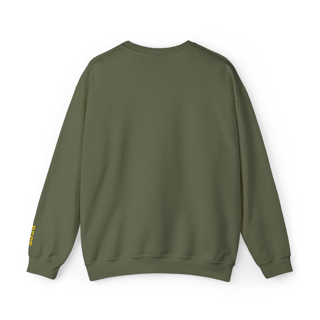 GRATEFUL Gold Embroidered Modern-Classic Minimalist Sweater