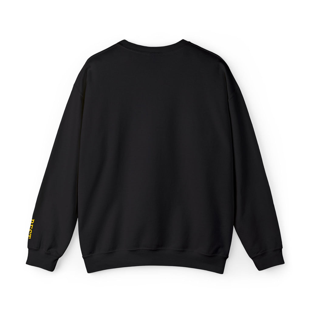 GRATEFUL Gold Embroidered Modern-Classic Minimalist Sweater