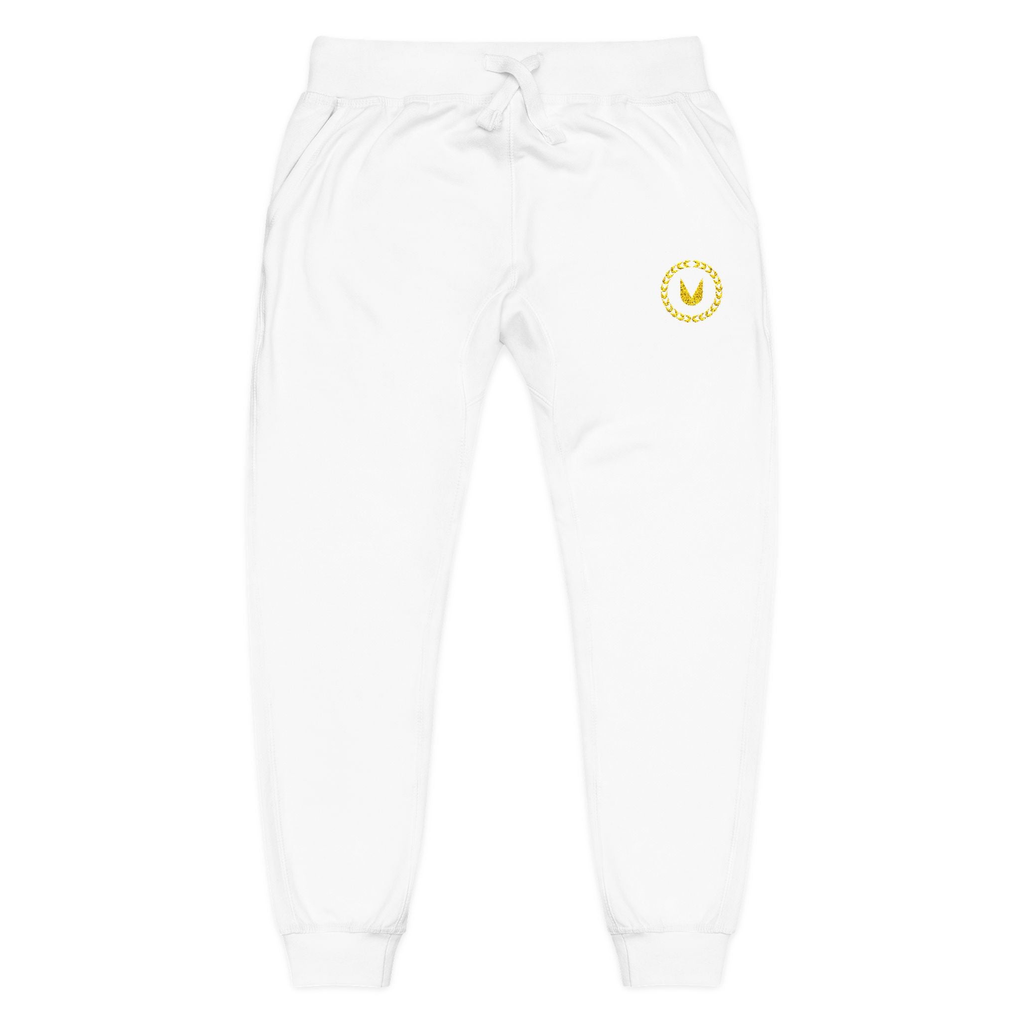 Modern-Classic Minimalist Joggers with Gold Embroidered ULC Emblem