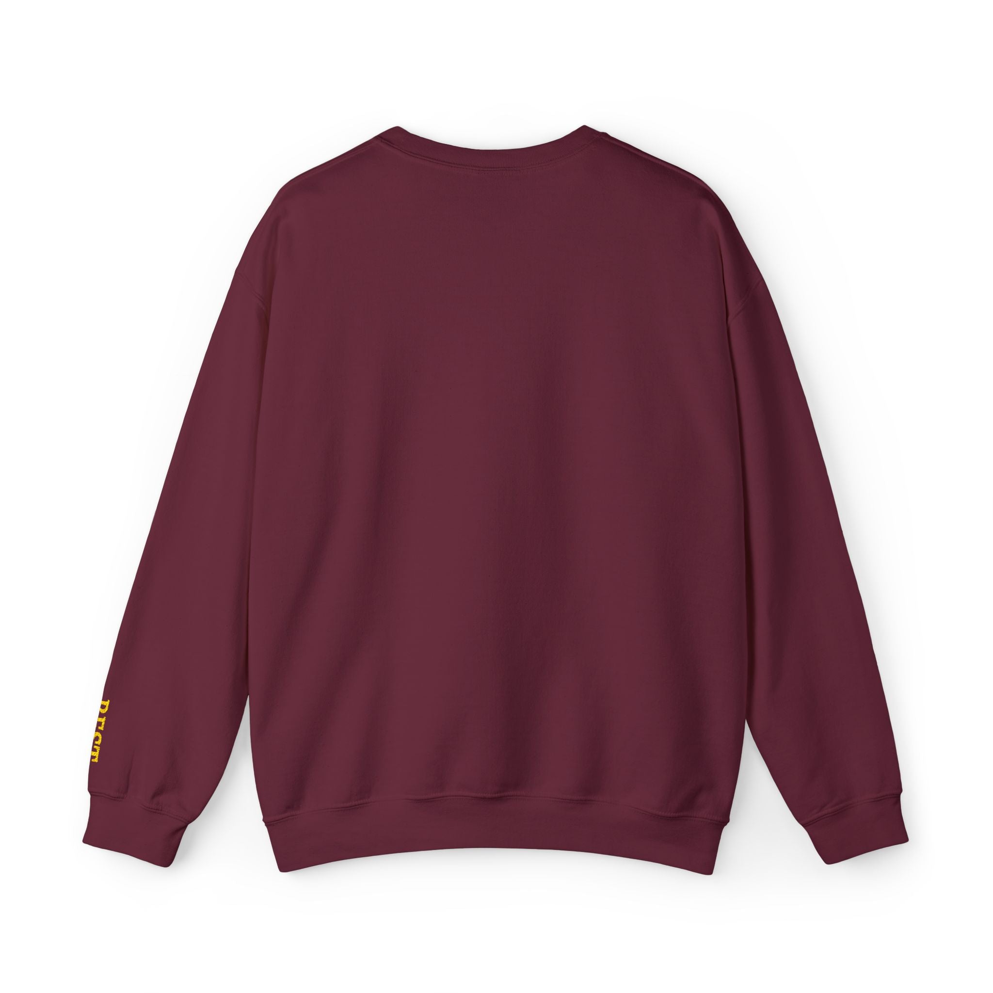 GRATEFUL Gold Embroidered Modern-Classic Minimalist Sweater