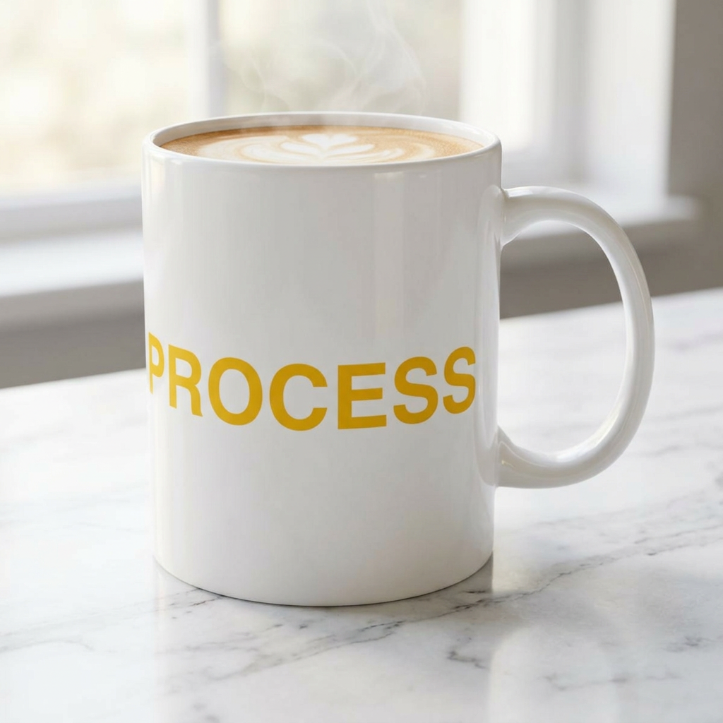 Trust the Process Ceramic Mug