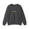 GRATEFUL Gold Embroidered Modern-Classic Minimalist Sweater