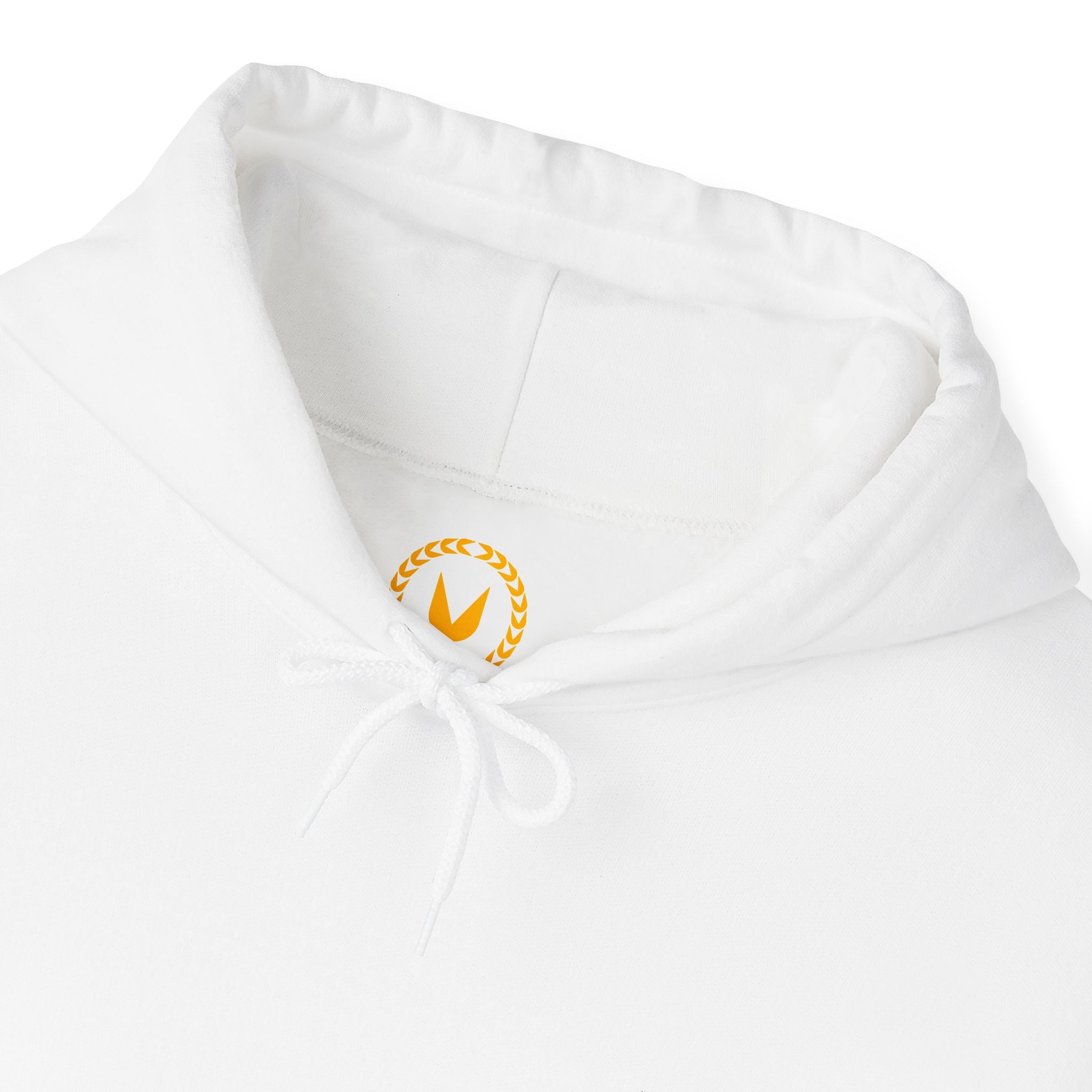 BE THE CHANGE Gold Embroidered Modern-Classic Minimalist Hoodie