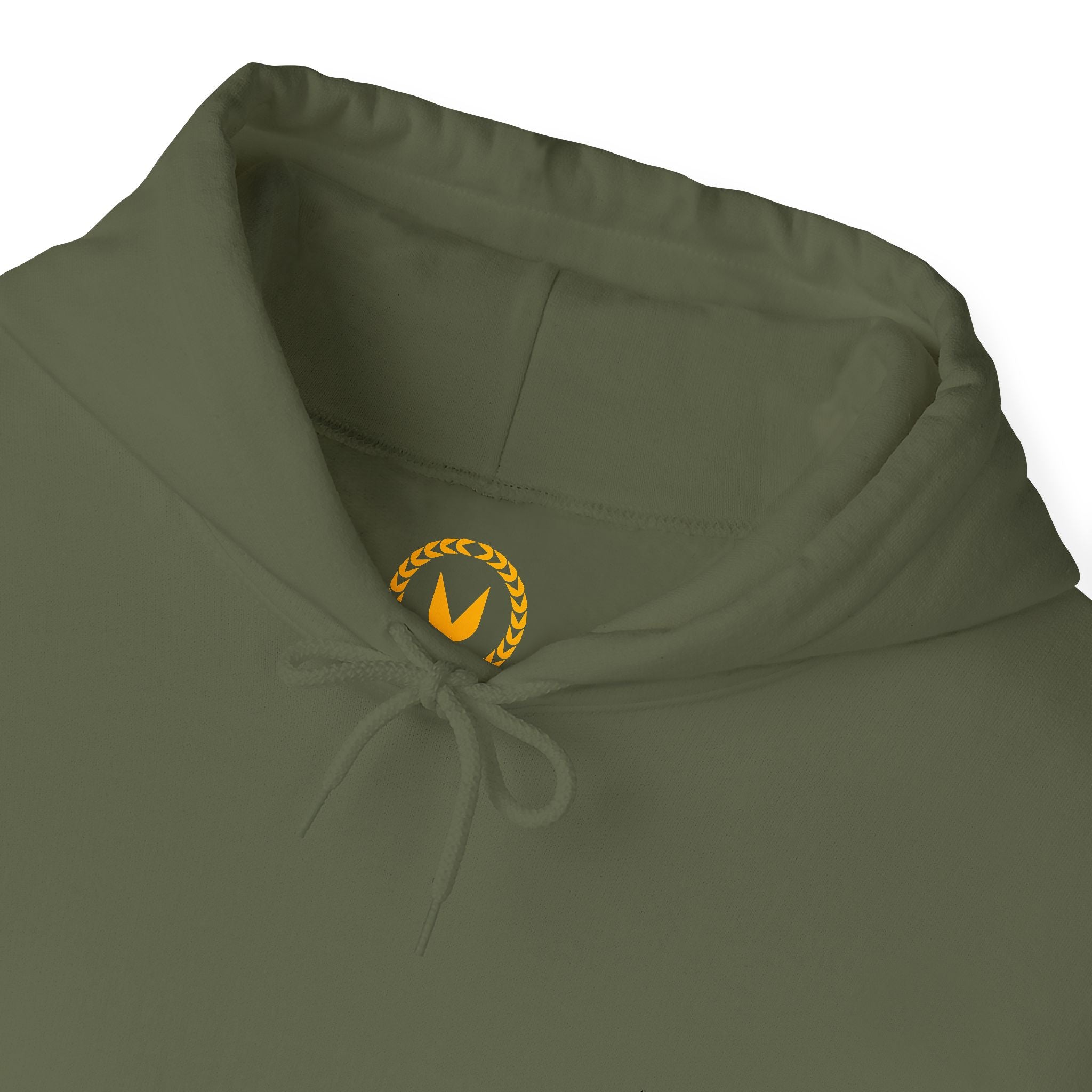 BE THE CHANGE Gold Embroidered Modern-Classic Minimalist Hoodie